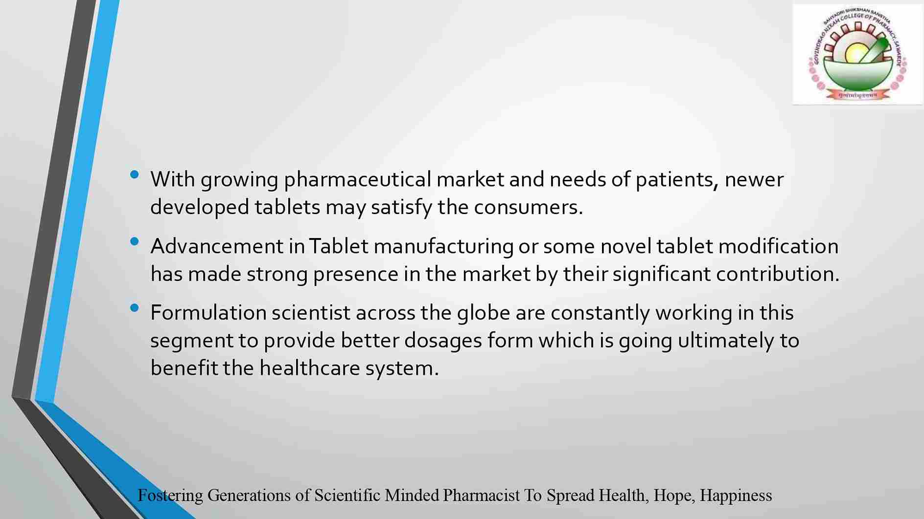 Recent Advances in Tablet Formulation-page-7