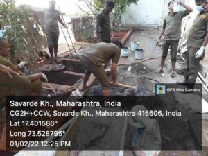 Sand Layer Addition to Liquid Waste Management Tank_22_